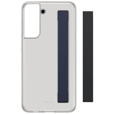 Samsung EF-XG990CBEG Slim Strap Cover für Galaxy S21 FE, black