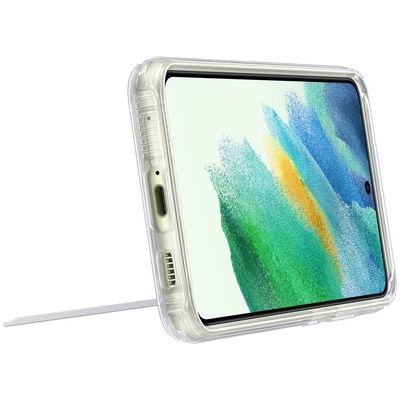 Samsung EF-JG990CTEG Clear Standing Cover für Galaxy S21 FE, transparent