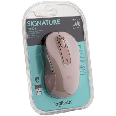 Logitech M650 Signature Gr.L, rosa