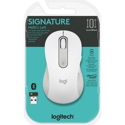 Logitech M650 Signature Gr.L, weiß