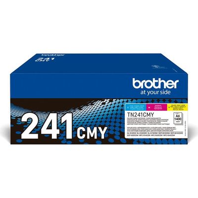 Brother TN-241CMY Cyan/Magenta/Yellow Value Pack