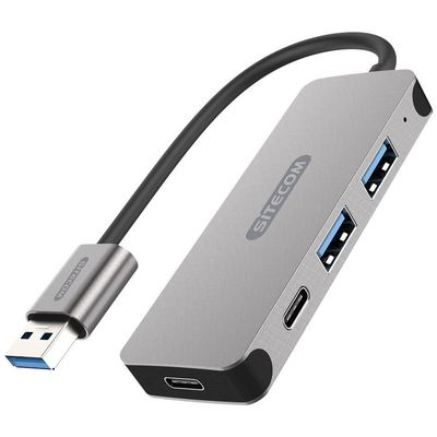 Sitecom CN-399 USB-A 3.1 Hub, 4 Ports, 2x USB-A, 2x USB-C