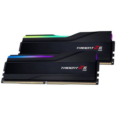 G.Skill Trident Z5 RGB 32GB DDR5 Kit (2x16GB) mattschwarz RAM mehrfarbig beleuchtet