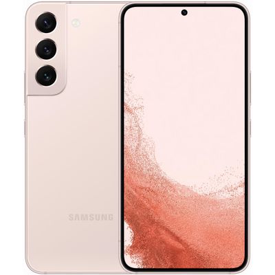 Samsung Galaxy S22 S901B 5G Android™ Smartphone in pink  mit 128 GB Speicher