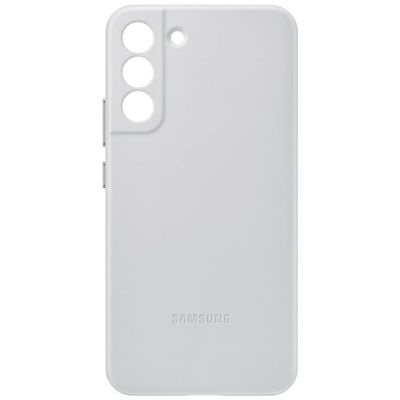 Samsung EF-VS906LJEG Leather Cover für Galaxy S22+ light gray