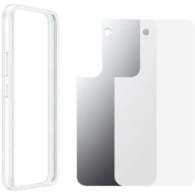 Samsung EF-MS901CTEG Frame Cover für Galaxy S22 transparent