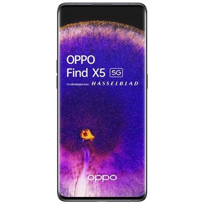 Oppo Find X5 Android™ Smartphone in schwarz  mit 256 GB Speicher