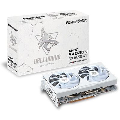 Powercolor Radeon RX6650 XT Hellhound Spectral White 8GB