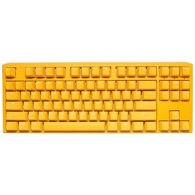 Ducky One 3 Yellow TKL mechanische Tastatur
