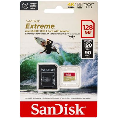 SanDisk Extreme microSDXC UHS I 128GB