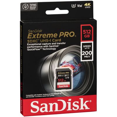 SanDisk Extreme Pro SDXC (2022) 512GB