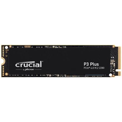 Crucial P3 Plus Gen4 NVMe SSD, 2TB, M.2 2280, PCIe 4.0, 3D-NAND