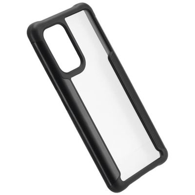Hama Cover Metallic Frame für Galaxy A53 5G, transparent/schwarz