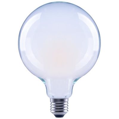 Xavax LED-Filament E27, 1055lm ersetzt 75W Globelampe, matt, warmweiß, dimmbar