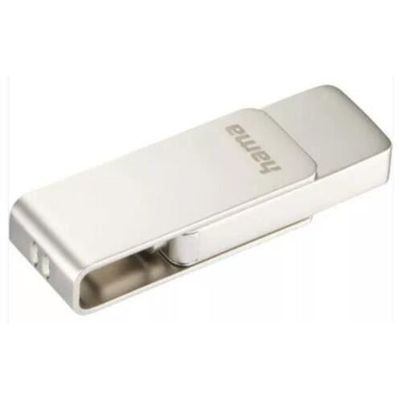 Hama Uni-C Rotate Pro USB 3.1 128GB, silber