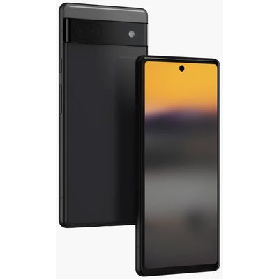 Google Pixel 6a Android™ Smartphone in schwarz  mit 128 GB Speicher