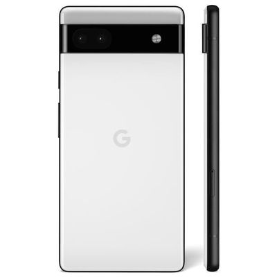 Google Pixel 6a Google Android Smartphone in white with 128 GB 