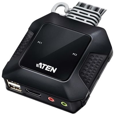 Aten CS22H-AT 2-Port USB 4K HDMI Kabel