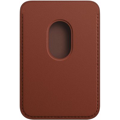 Apple iPhone Leather Wallet with MagSafe Umber