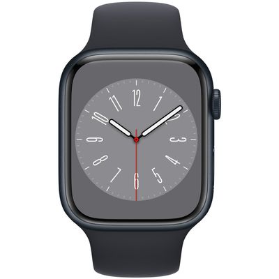 Apple Watch Series 8 GPS 45mm Midnight Aluminium Case / Midnight Sport Band Regular