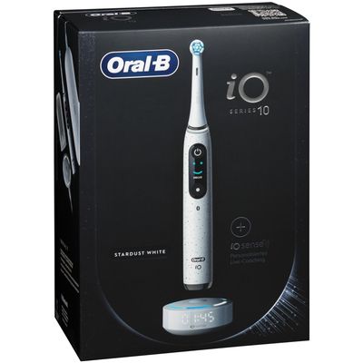 Oral-B iO Series 10 Stardust White elektrische Zahnbürste