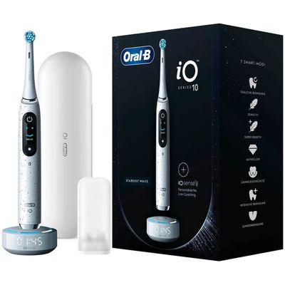 Oral-B iO Series 10 Stardust White elektrische Zahnbürste