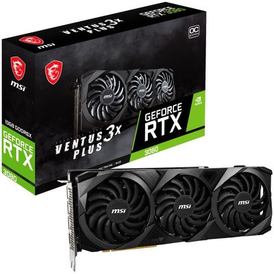MSI GeForce RTX 3080 VENTUS 3X PLUS 10G OCV1 LHR 10GB
