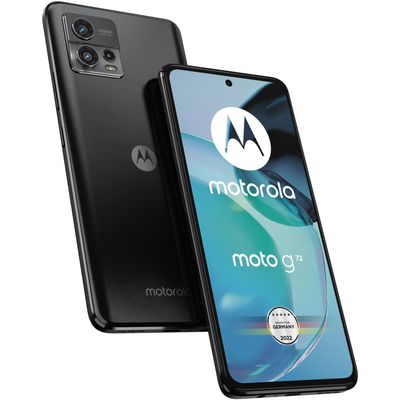 Motorola Moto G72 Android™ Smartphone in grau  mit 128 GB Speicher