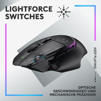 Logitech G502 X Plus LightSync RGB schwarz