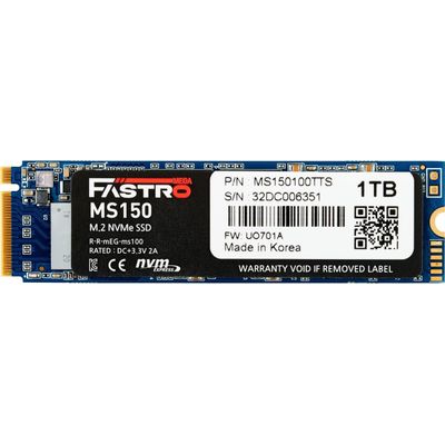 MEGA FASTRO SSD MS150 M.2 NVMe Gen3 x4 1 TB retail