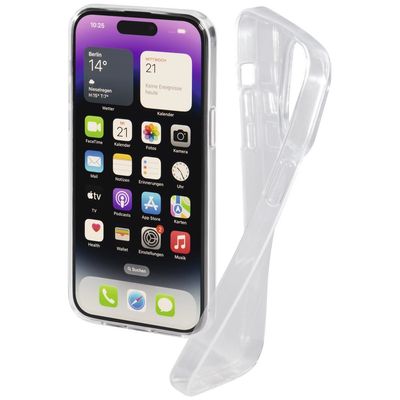 Hama Cover Crystal Clear für Apple iPhone 14 Pro, transparent