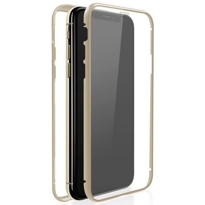 Hama Cover 360° Glass für Apple iPhone 14 Pro, gold