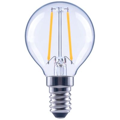 Xavax 00112836 LED-Filament E14, 250lm ersetzt 25W, Tropfenlampe, warmweiß
