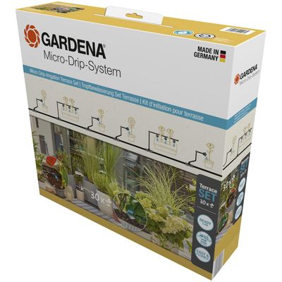 Gardena Micro-Drip-System Set Terrasse 30 Pflanzen