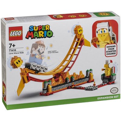 LEGO® Super Mario 71416 Lavawelle-Fahrgeschäft