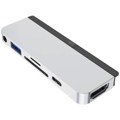 Hyper 6-in-1 iPad Pro Dock HDMI 4K 60Hz, USB-C, silber