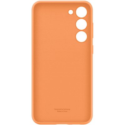 Samsung Silicone Case für Galaxy S23+ orange