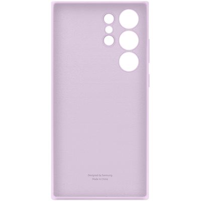 Samsung Silicone Case für Galaxy S23 Ultra lavender