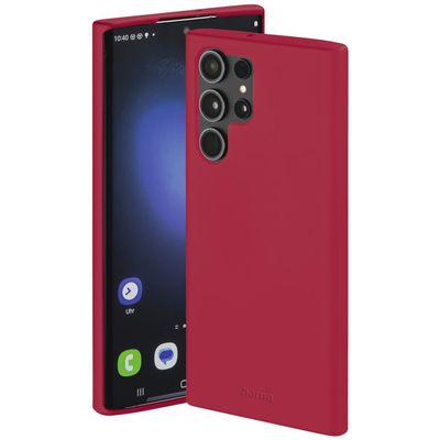 Hama Cover Finest Feel für Samsung Galaxy S23 Ultra, rot
