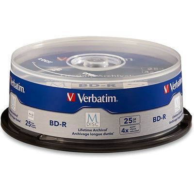 Verbatim 98909 BD-R 4x Cakebox 25GB, 25 Stück