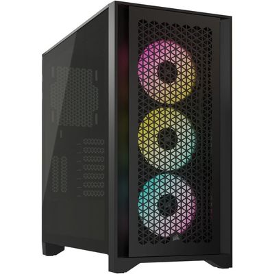 Corsair iCUE 4000D RGB Airflow TG schwarz