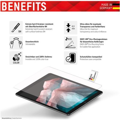 Displex Tablet Glass für Samsung Galaxy Tab S6 Lite