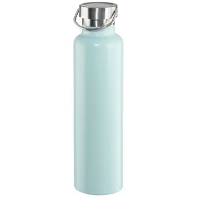 Xavax Trinkflasche 750ml, Drehverschluss, auslaufsicher, kohlensäurefest, blau