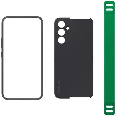 Samsung EF-XA546 Haze Grip Case für Galaxy A54 5G, schwarz