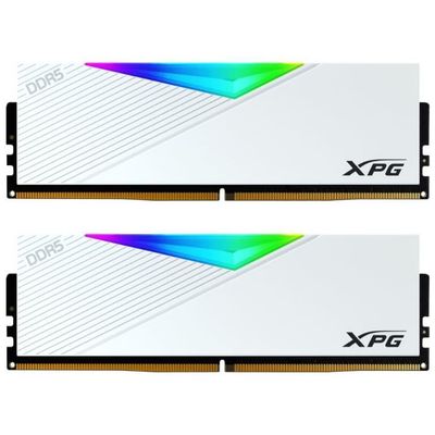 ADATA XPG Lancer RGB White 32GB Kit DDR5 (2x16GB) RAM mehrfarbig beleuchtet