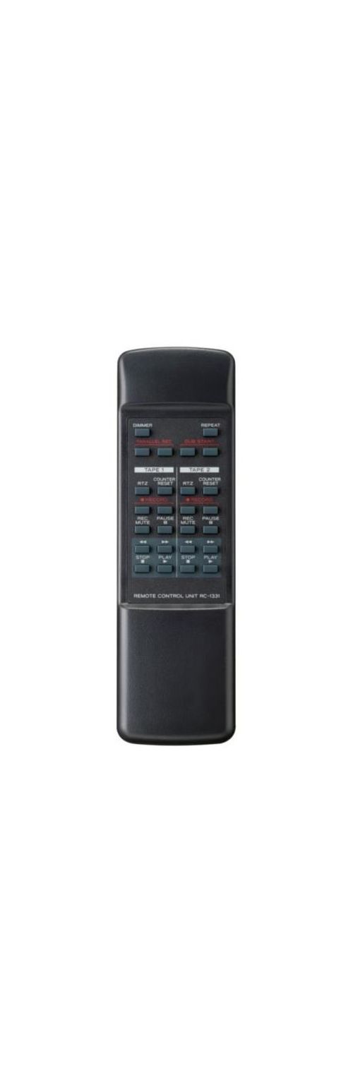TEAC W-1200 Doppel-Kassettendeck mit USB-Ausgang schwarz (W-1200-B)