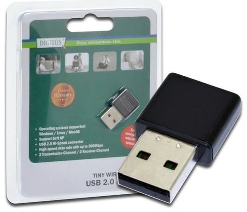 Digitus Tiny Wireless WLAN 300N USB 2.0 Adapter