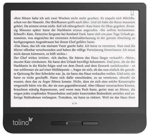 Tolino Vision 5 - eBook-Reader - 17,8 cm (7) einfarbig E Ink Carta - Touchscreen - Wi-Fi (4016621128326)