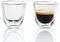 DeLonghi Doppelwandiges Thermoglas Espresso 2 Stück