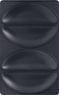 Tefal Plattenset Nr. 8 Teigtaschen XA8008 schwarz / edelstahl